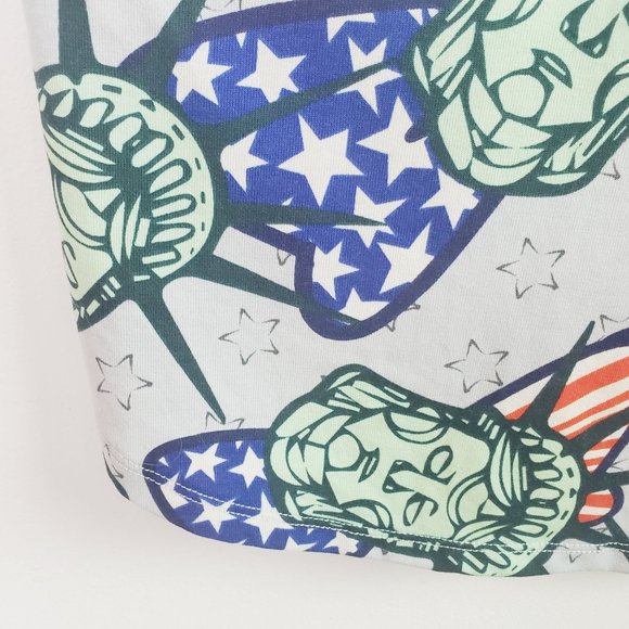 Lularoe Irma T-Shirt Statue of Liberty Sz L - Picture 8 of 10